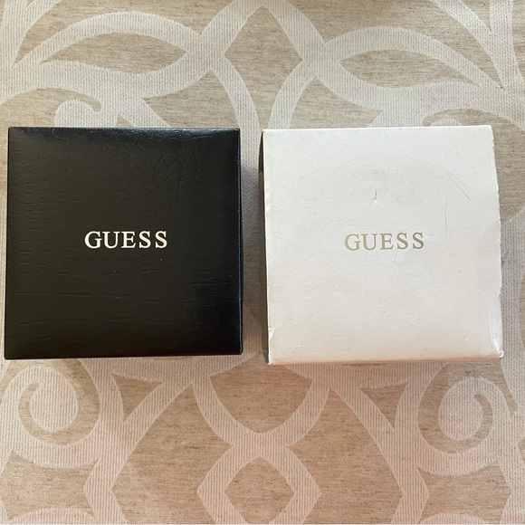 Guess Mother of Pearl Swarovski Crystal Large Face White Bracelet Watch 40mm - Picture 14 of 14